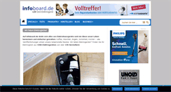 Desktop Screenshot of infoboard.de